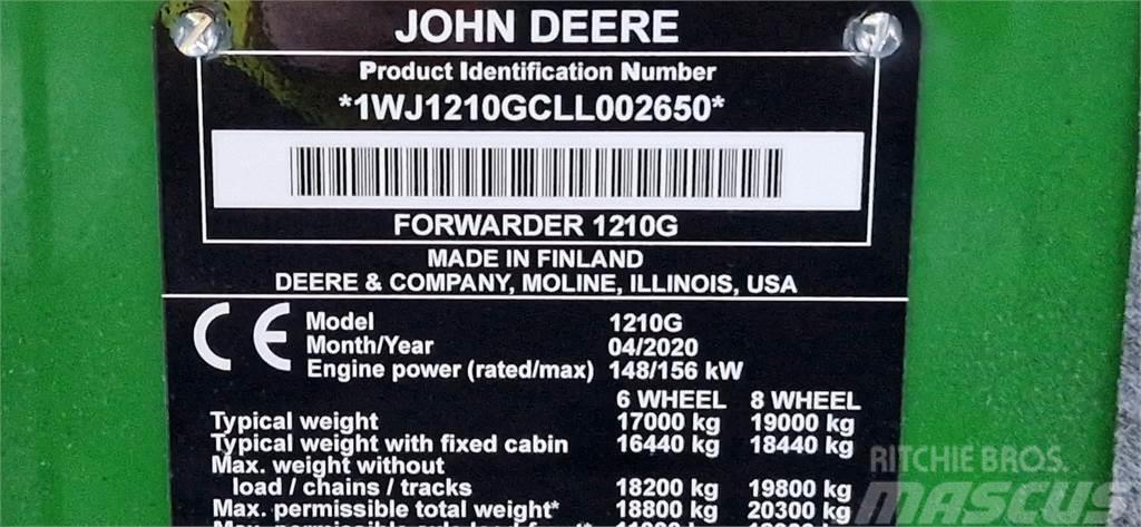 John Deere 1210G Форвардери