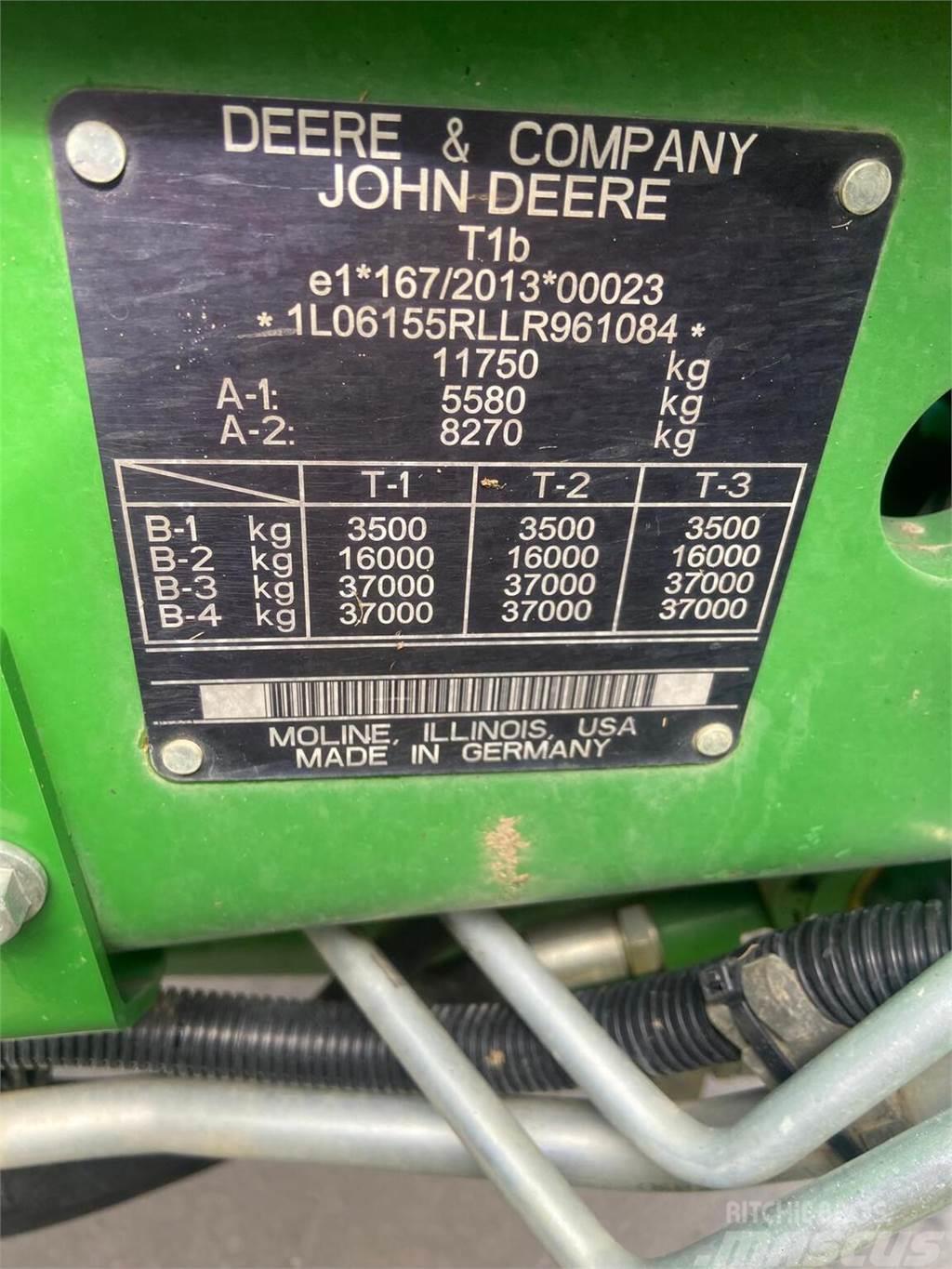 John Deere 6155R Трактори