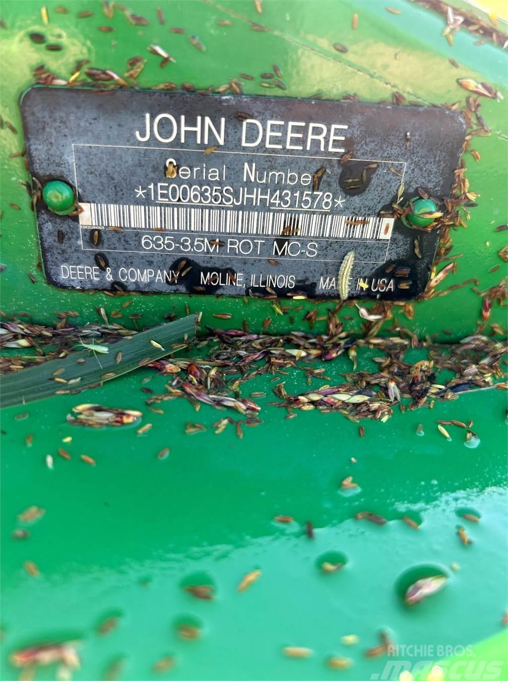 John Deere 635 Косилки-формувачі