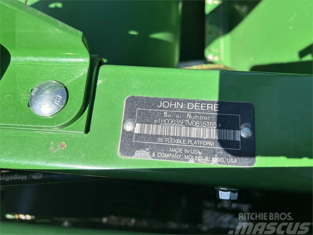 John Deere 635F Додаткове обладнання для збиральних комбайнів