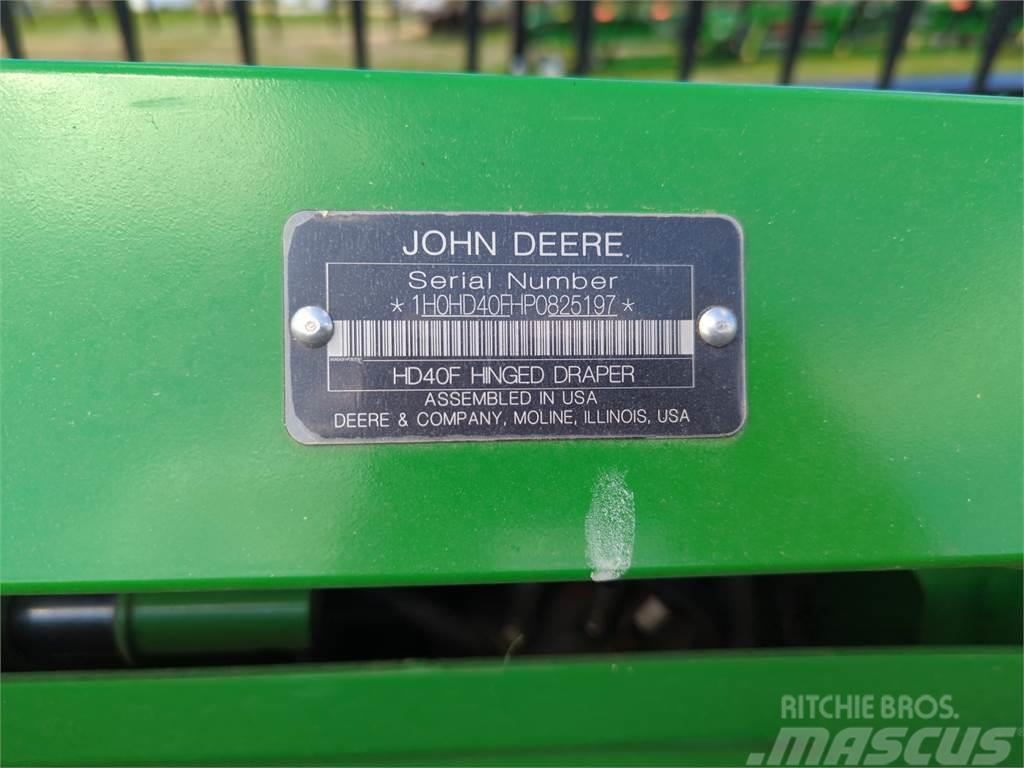 John Deere HD40F Додаткове обладнання для збиральних комбайнів