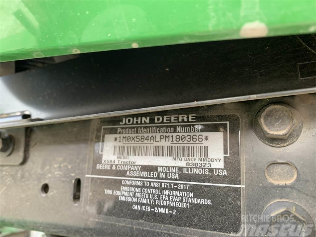 John Deere X584 Трактори