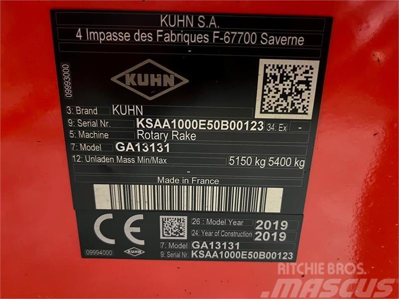 Kuhn GA 13131 Joystick + CCI  ISOBUS skærm Граблі і сінозворушувачі