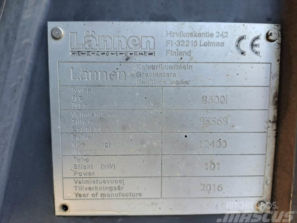 Lännen 8600i Екскаватори-навантажувачі