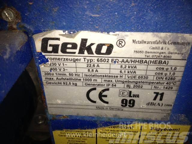  Geko Aggregat 6502 5 kVA Дизельні генератори