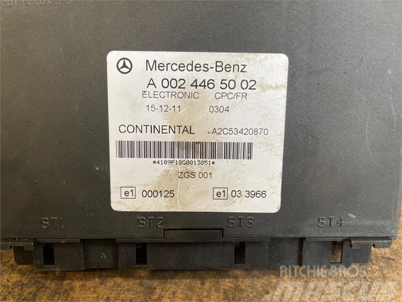 Mercedes-Benz MERCEDES ECU ZGS CPC FR A0024465002 Електроніка