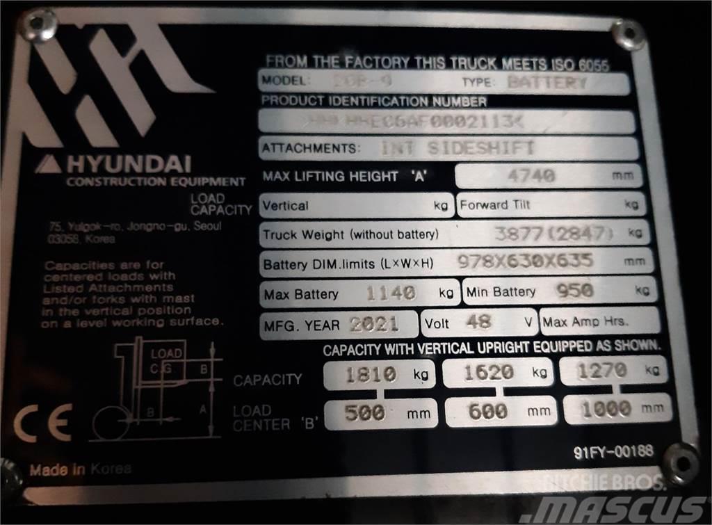 Hyundai 20B-9 TS470 Електронавантажувачі