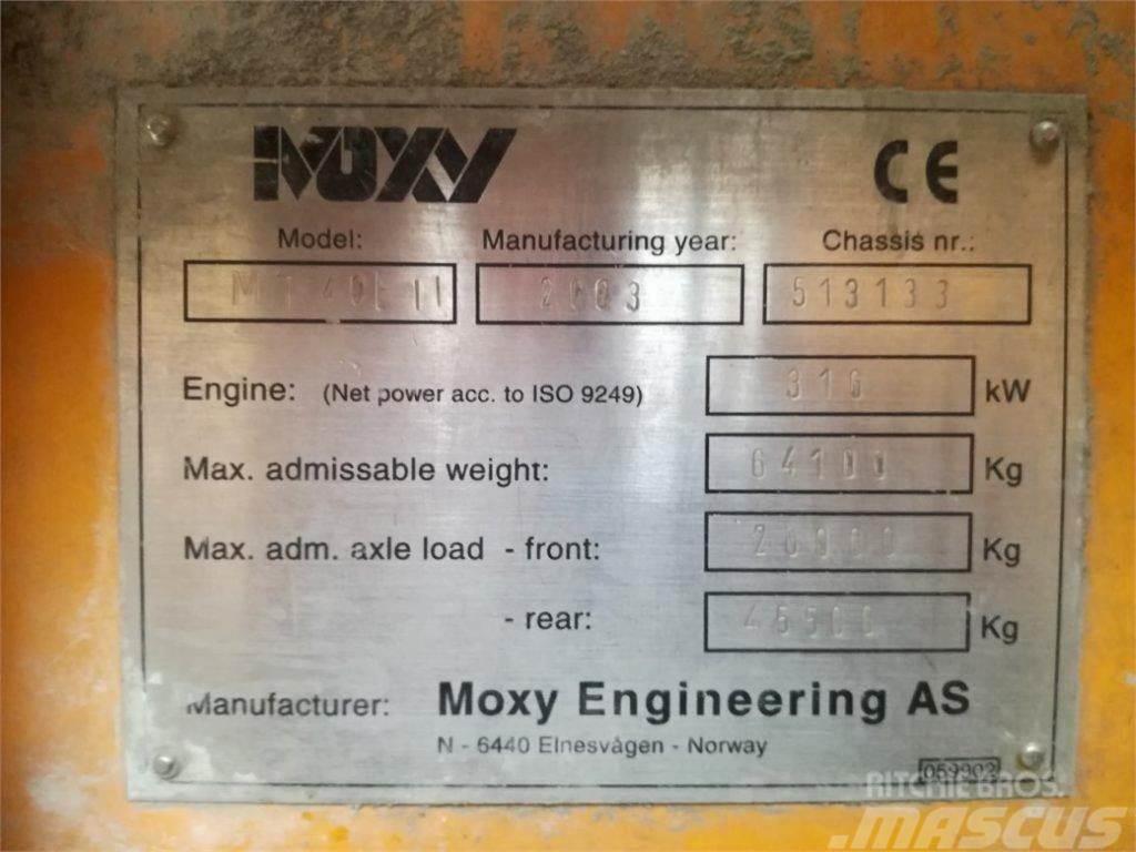 Moxy MT 40B Зчленовані самоскиди