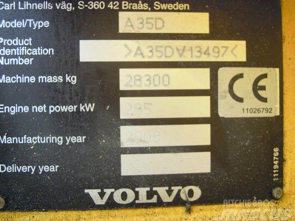 Volvo A35D Зчленовані самоскиди