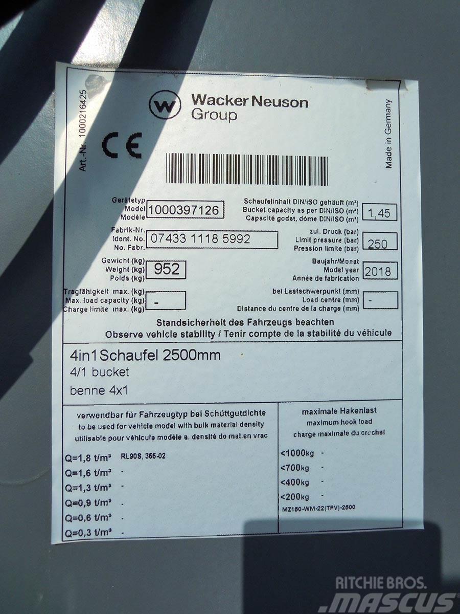 Wacker Neuson 4/1 2480mm 1,30m3 Інше