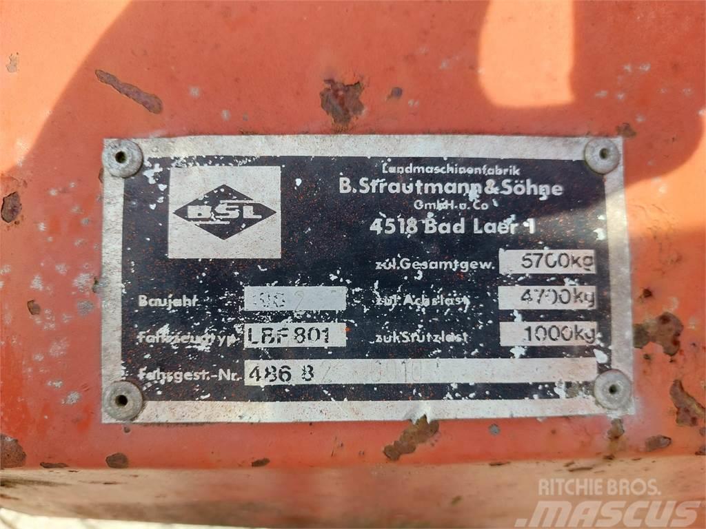 Strautmann LBF801 DO Opraapwagen Іншi