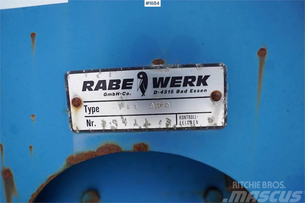 Rabe Werk PKE 300 Інші землеоброблювальні машини і додаткове обладнання