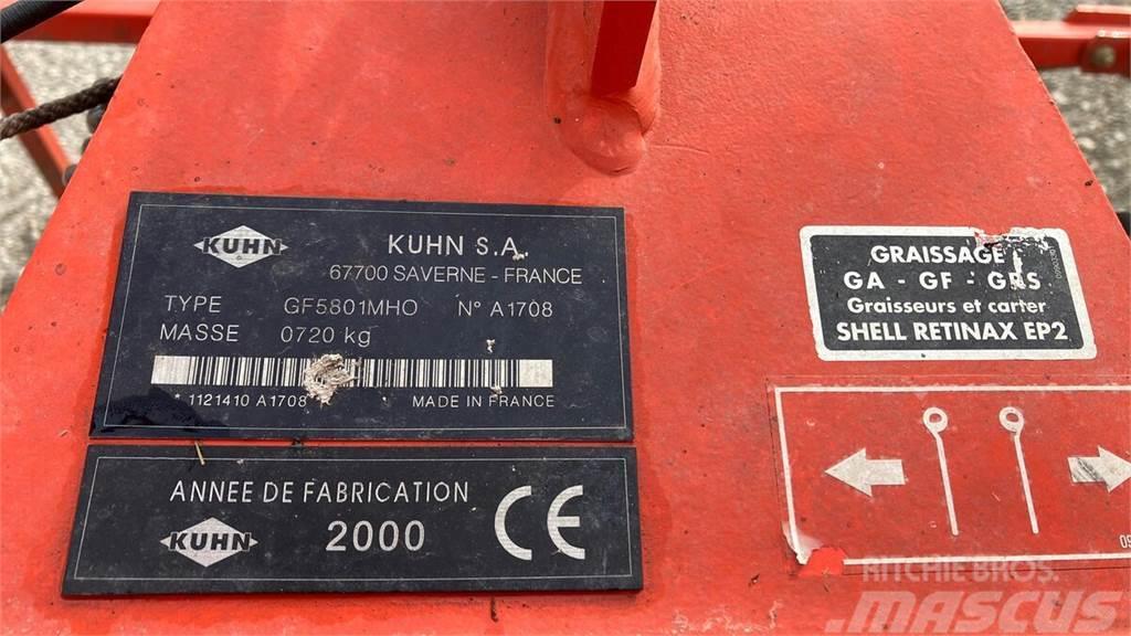 Kuhn GF 5801 MHO Граблі і сінозворушувачі