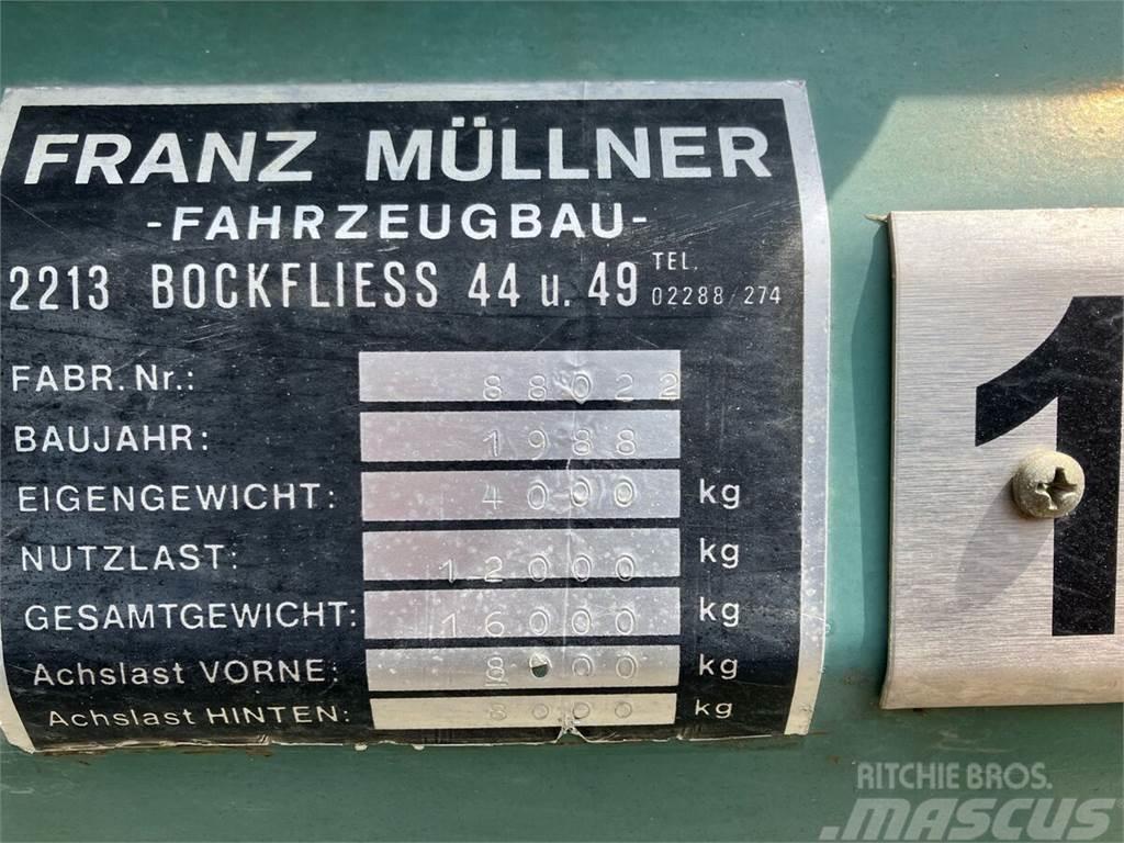  Müllner 12to Самосвальні причепи