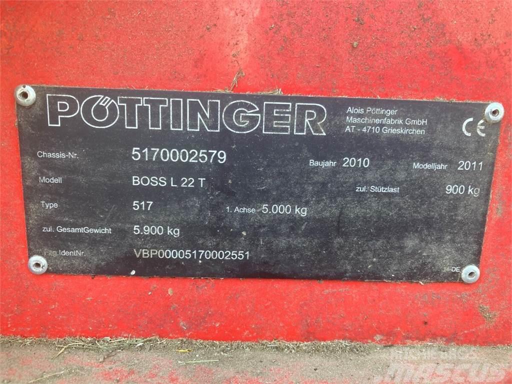 Pöttinger Boss 22LT Причепи із самозавантаженням