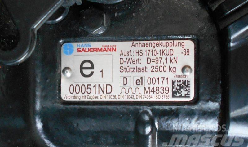  Sauermann Anhängekupplung HS 1710-1KUD Інше додаткове обладнання для тракторів