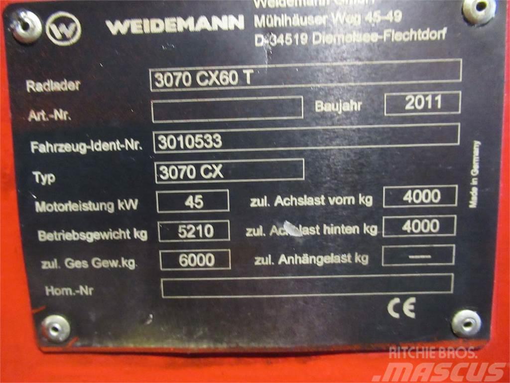 Weidemann 3070 CX60 Фронтальні навантажувачі та екскаватори