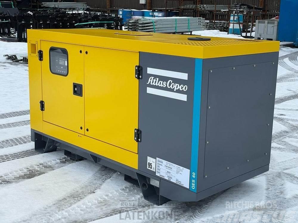 Atlas Copco QES 60 CUD 50 Hz Generaattori Дизельні генератори