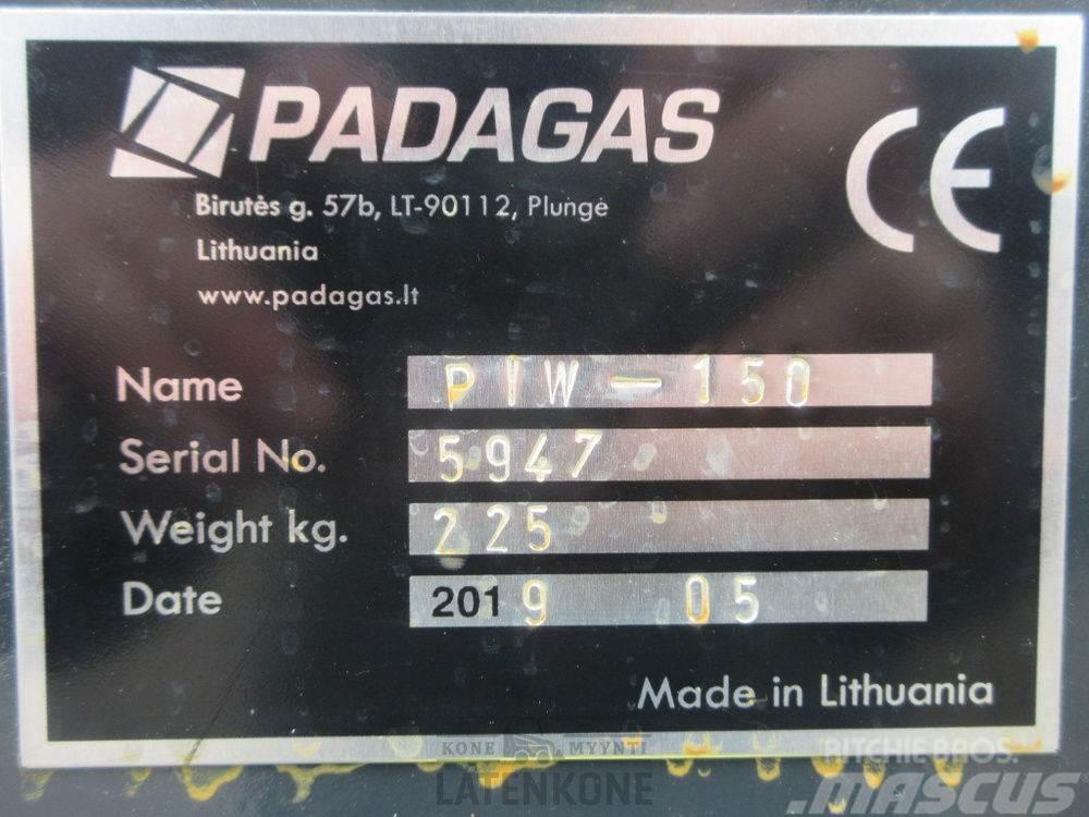 Padagas Puomiharja PIW-150 R ilman kiinnikettä Щітки