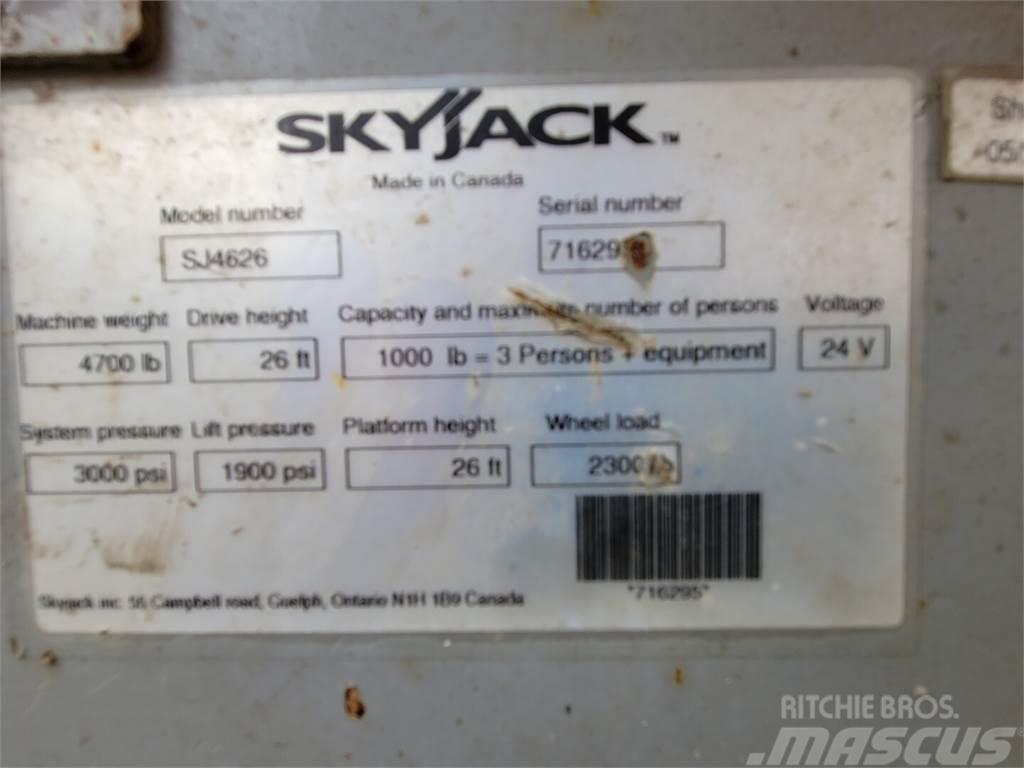 SkyJack SJ4626 Інше