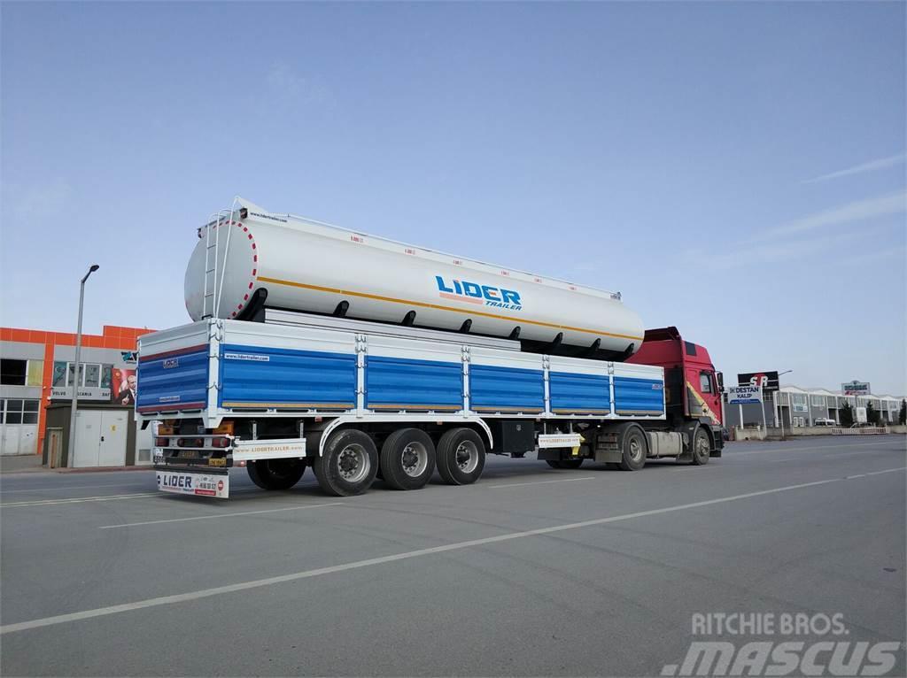 Lider 2021 Model NEW trailer Manufacturer Company READY Напівпричепи-платформи/бічне розвантаження