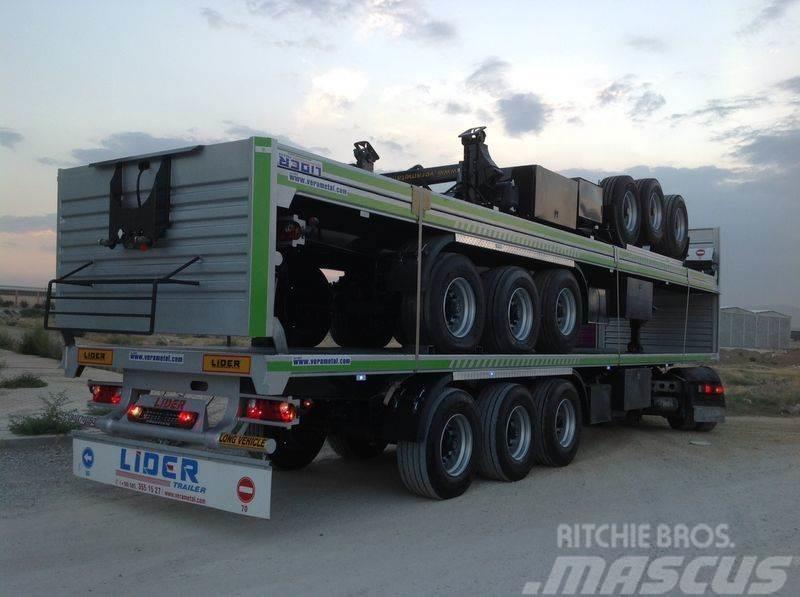 Lider 2022 YEAR NEW 40' 20' 30' container transport trai Шасі