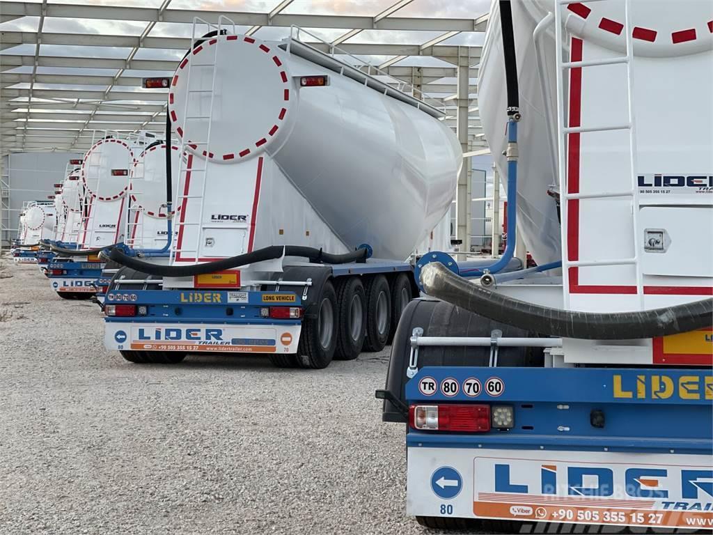 Lider NEW 2022 MODELS bulk cement trailer Напівпричепи-автоцистерни