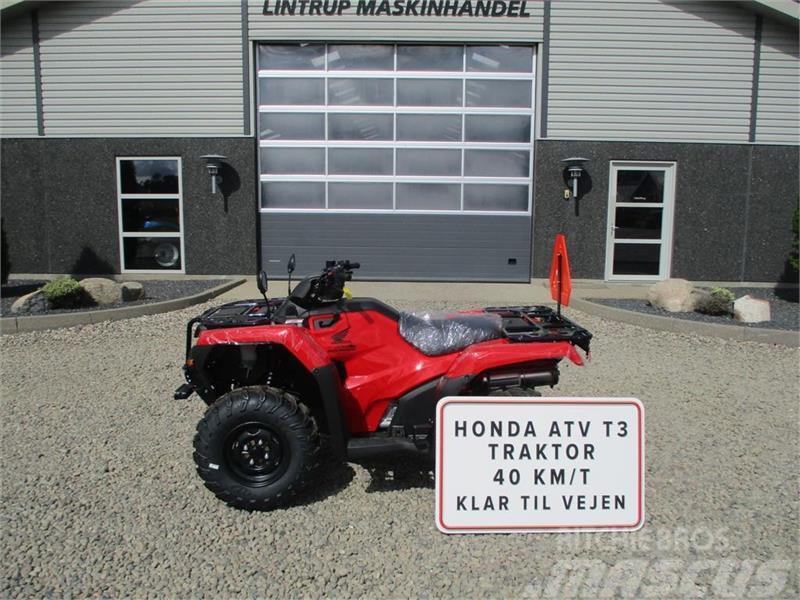 Honda TRX 420FE Traktor  STORT LAGER AF HONDA ATV. Vi hj Трактори