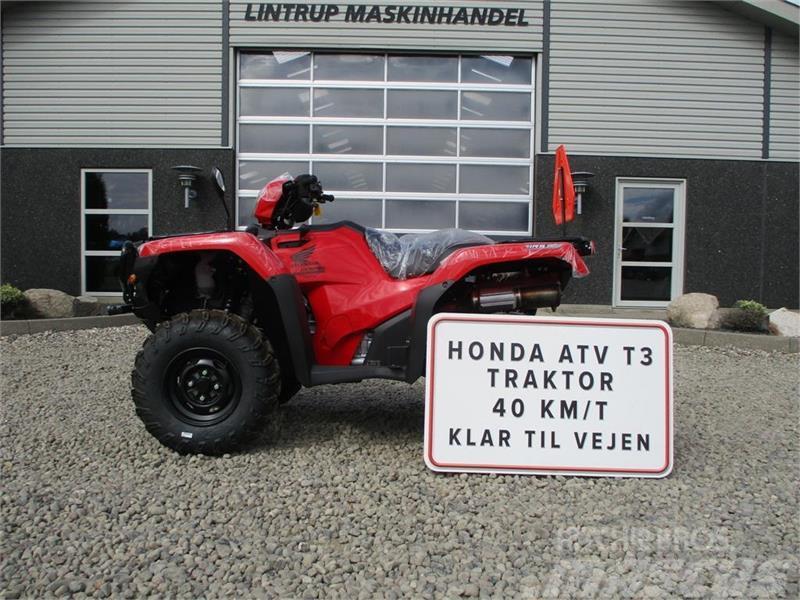 Honda TRX 520 FA Traktor. STORT LAGER AF HONDA ATV. Vi h Трактори