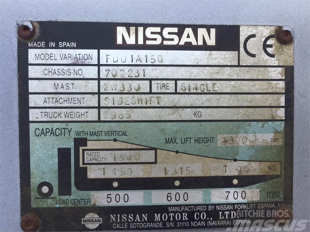 Nissan FD01A15Q Інше