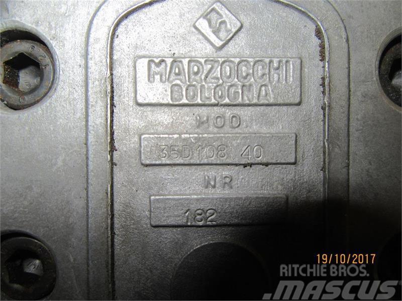 - - -  Marzocchi Bologna Dobbelt pumpe Додаткове обладнання для збиральних комбайнів