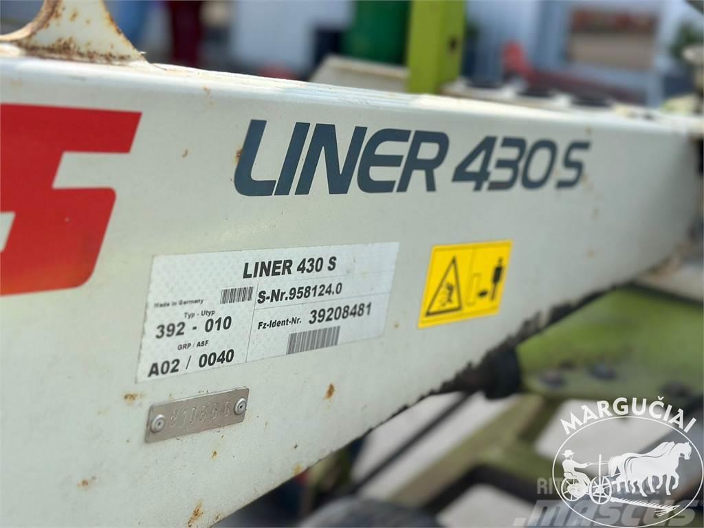 CLAAS Liner 430S, 4,2 m. Граблі і сінозворушувачі
