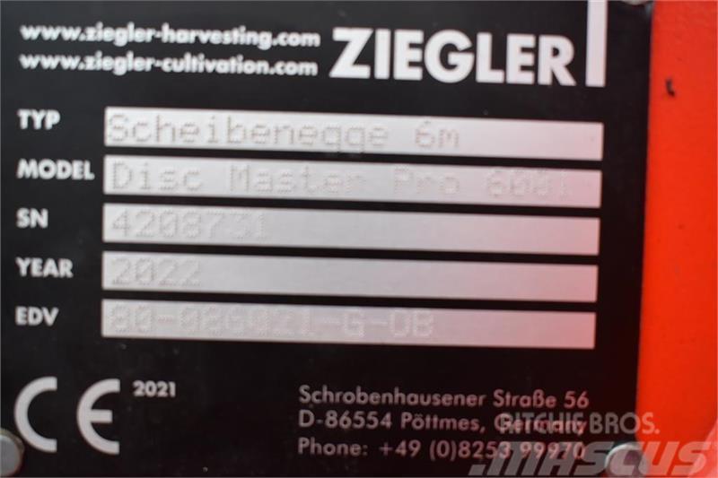 Ziegler Disc Master Pro 6001 Дискові борони