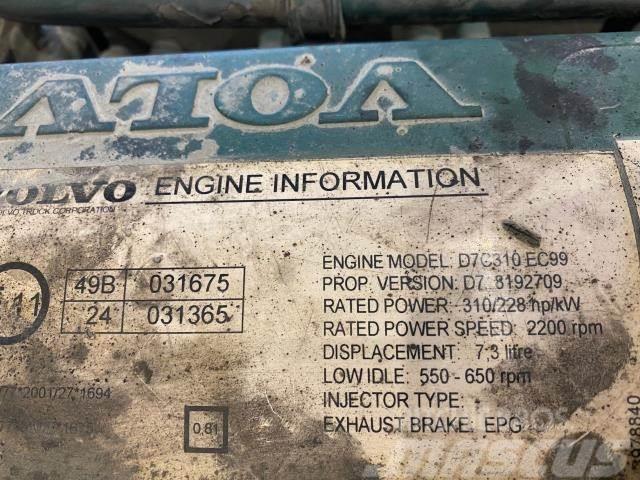 Volvo 8700 Двигуни