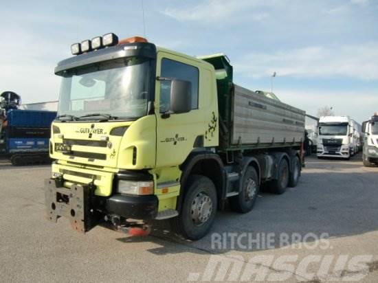 Scania R420 8X4 KIPPER PALFINGER PK 15002 Вантажівки / спеціальні