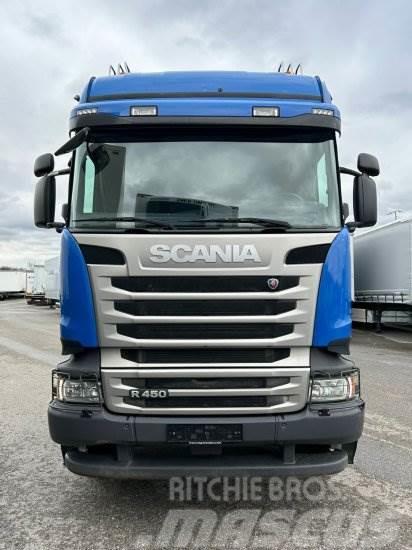 Scania R450 6X4 HOLZ KOMPLETTZUG, KRAN PALFINGER EPSILON  Вантажівки / спеціальні