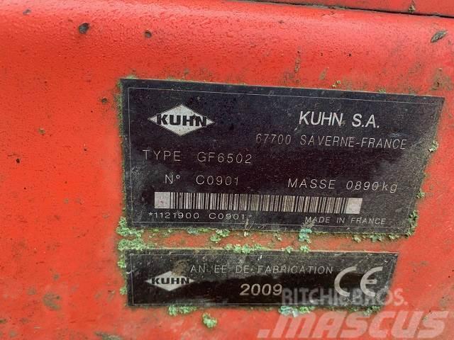 Kuhn GF 6502 Граблі і сінозворушувачі