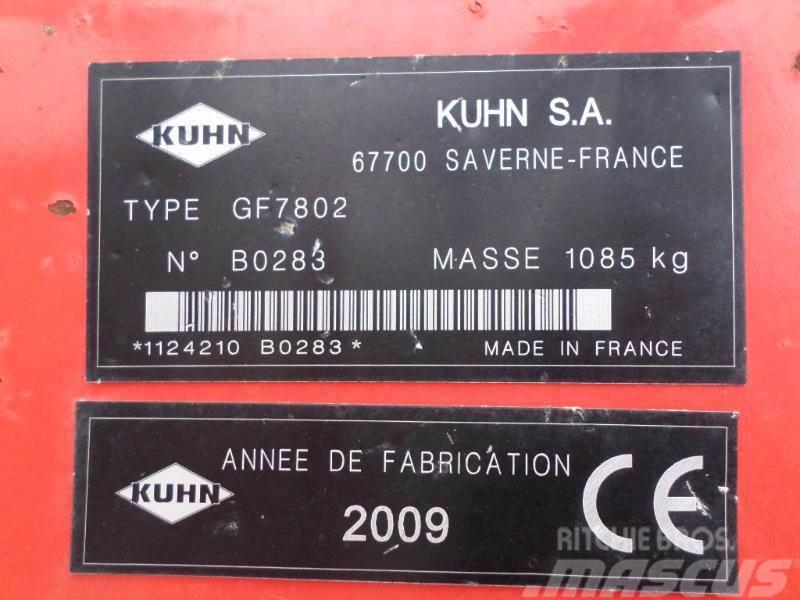 Kuhn GF 7802 Граблі і сінозворушувачі