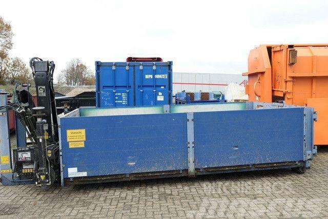  Abrollcontainer, Kran Hiab 099 BS-2 Duo Вантажівки з гаковим підйомом