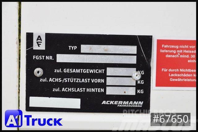 Ackermann 1 Achs Koffer+ Schiebeplane 3100mm innen Причепи-фургони