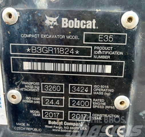 Bobcat E35 Minibagger Міні-екскаватори < 7т
