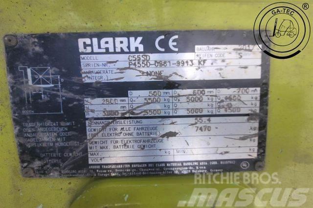 Clark C55SD Дизельні навантажувачі