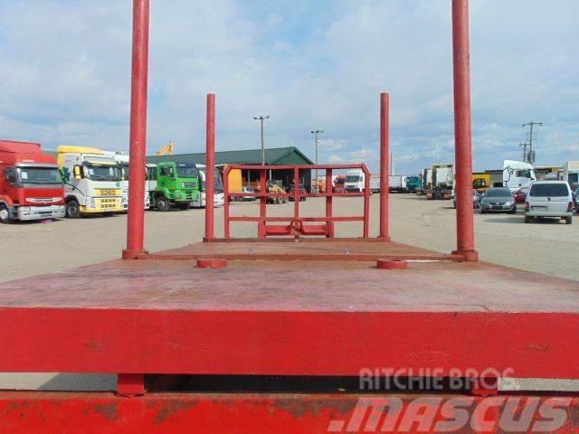  container / trailer for wood / rool off tipper Каркасні причепи