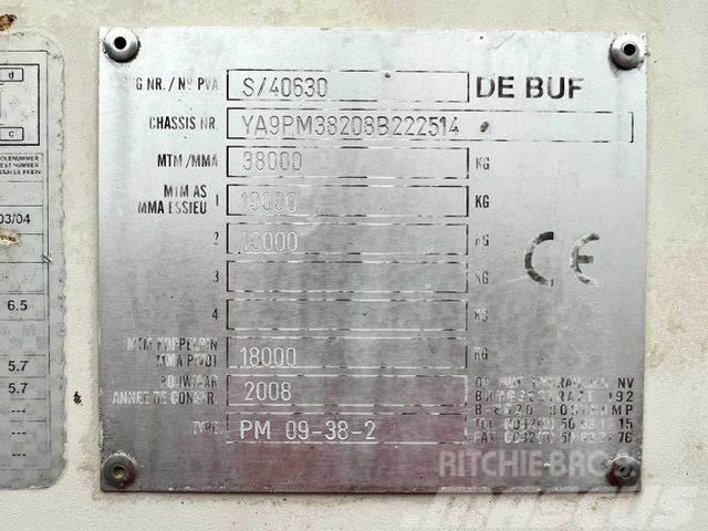  De Buf Beton-Mischer 9m³/Sermac 28m Betonpumpe Бетономішалки (Автобетонозмішувачі)