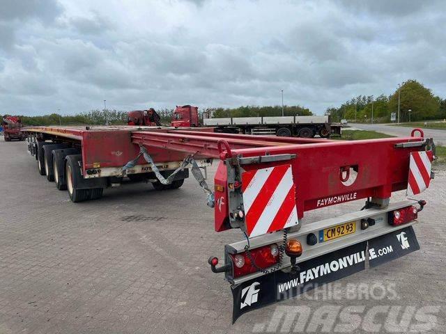 Faymonville 55 m long wing trailer Напівпричепи колесного транспортного засобу