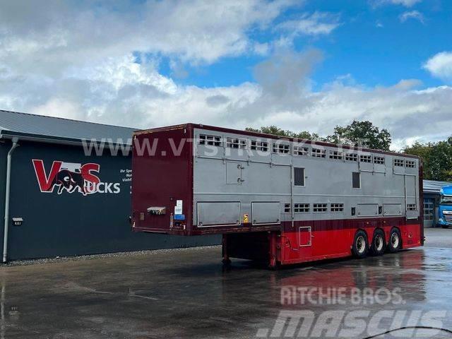  Gray&amp;Adams Cattelcruiser 2.Stock m. Ladelift Напівпричепи для транспортування тварин