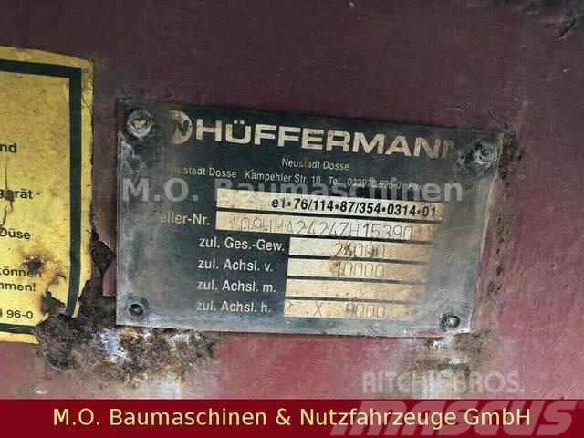 Hüffermann HMA 24.24 / Muldenanhänger / 24t Причепи для перевезення контейнерів