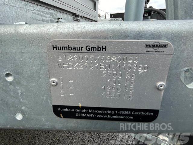Humbaur HUK273117, Standort: FR/Corcelles Причепи-платформи/бокове розвантаження