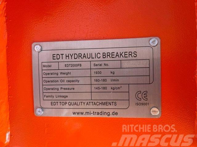  Hydraulikhammer EDT 2000 FB - 18-26 Tone Bagger Інше
