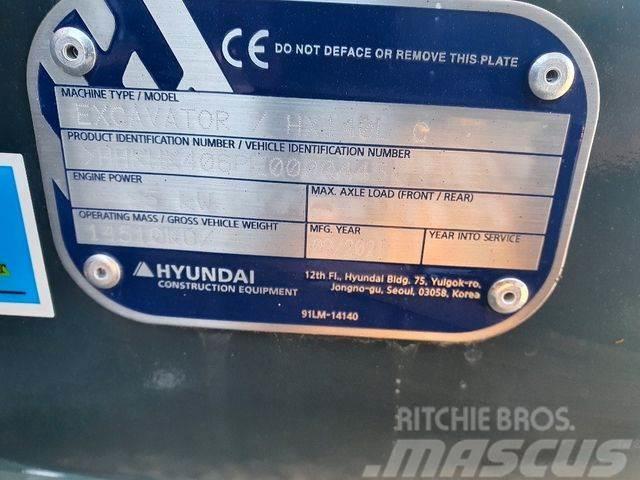 Hyundai HX140LC Гусеничні екскаватори